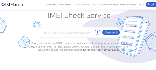 determine iphone lock imei service