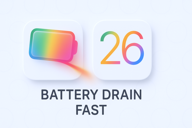 drenagem de bateria do ios 26