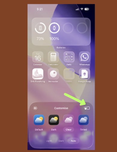 change app icons