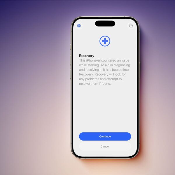 fix this iphone encountered an issue while starting