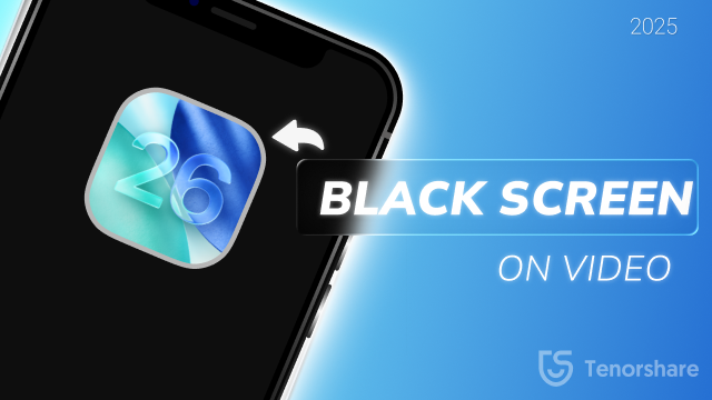 ios 26 หน้าจอดำขณะเล่นวิดีโอ