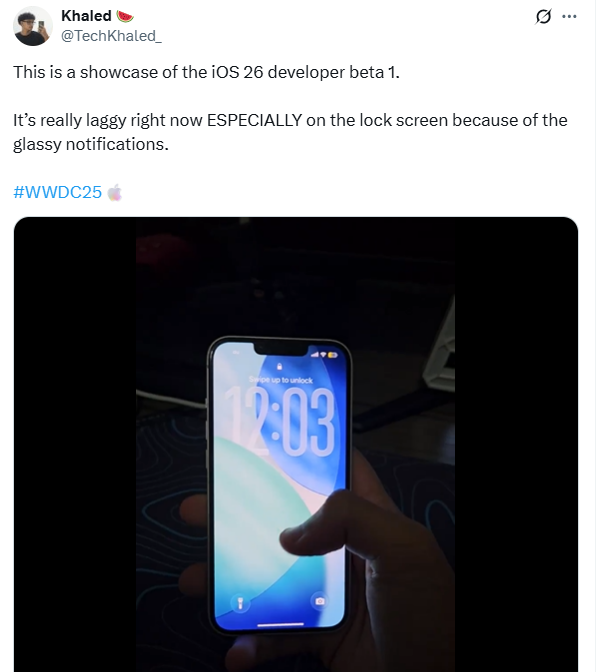 usuarios reportaron en Reddit sobre la lentitud de iOS 26