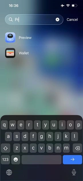 Preview app 時間軸介面