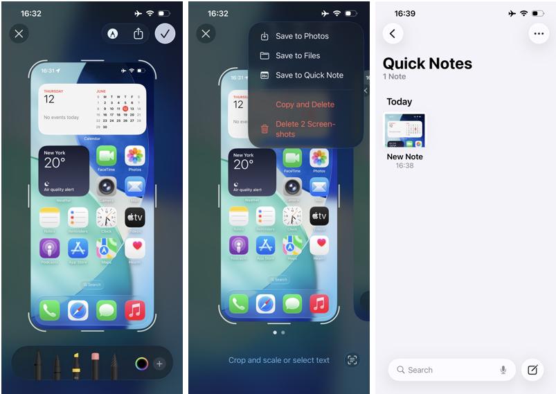 iOS 26のスクリーンショット