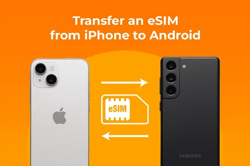 iPhone 轉移 Android eSIM