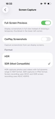 iOS 26のスクリーンショット