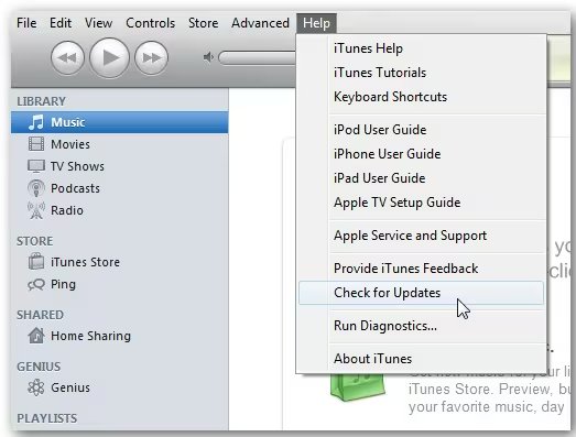 update itunes