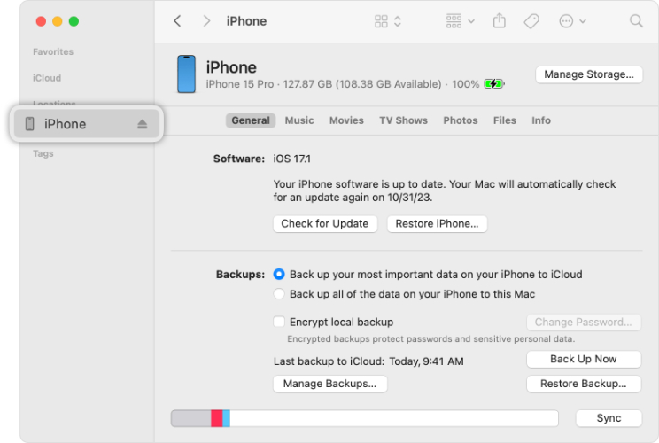 restore ios 19