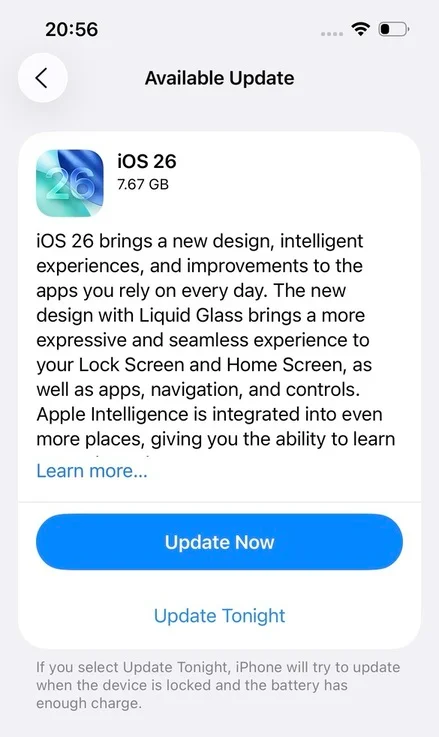 ios 26 download