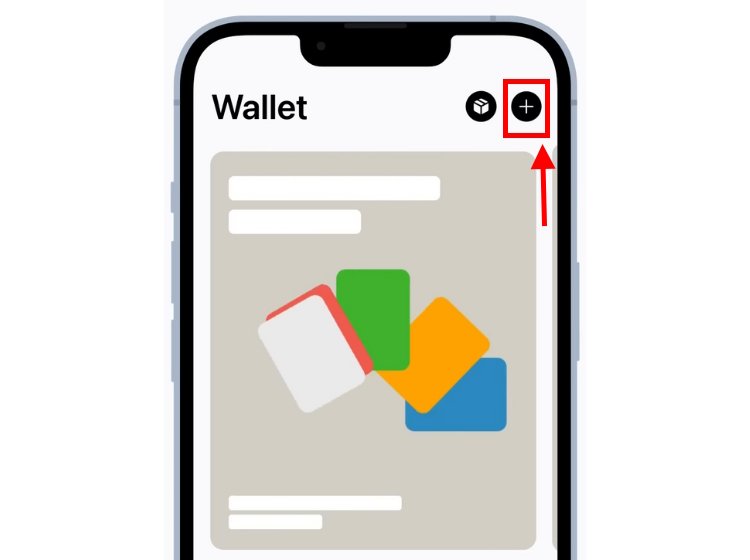 Open the Wallet app on iPhone