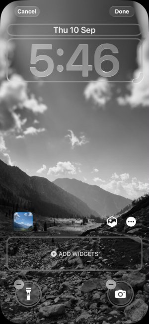 Add Widget Again