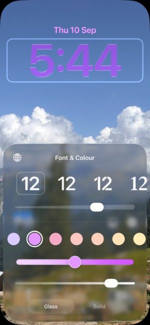 Change Clock Style or Color