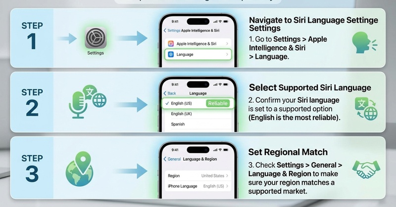 Check Settings Region Matches Supported Market