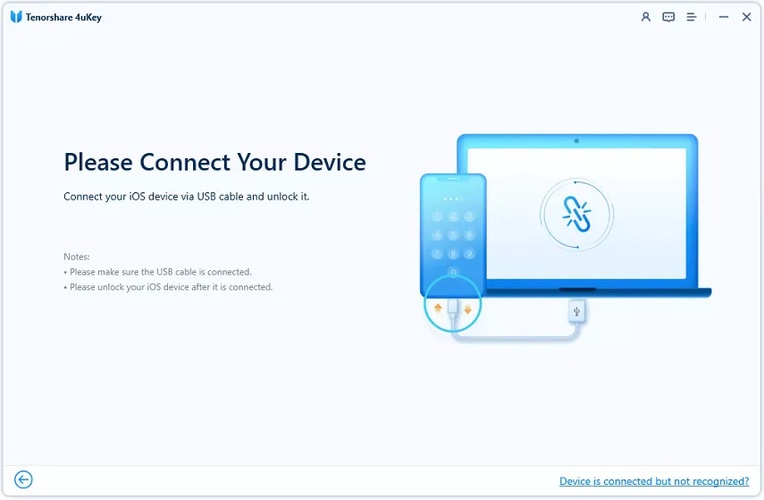 Подключить iPhone к компьютеру и удалить пароль