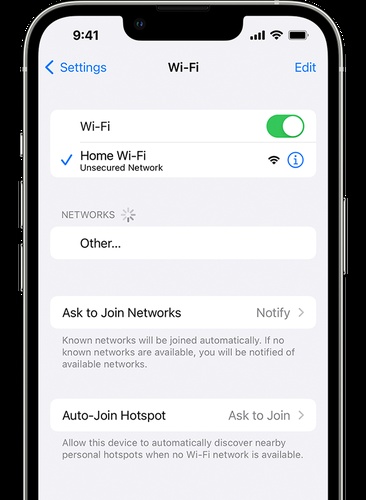 Connect to a Working Wi Fi Network