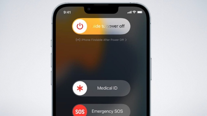 Drag Power Off Slider When It Appears