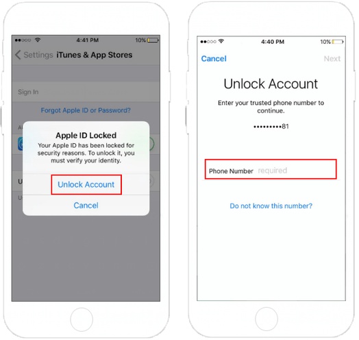 أدخل بريدًا إلكترونيًا أو رقم هاتف حساب Apple