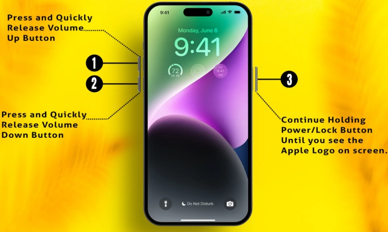 iPhone per Tastenkombination zwangsweise neu starten