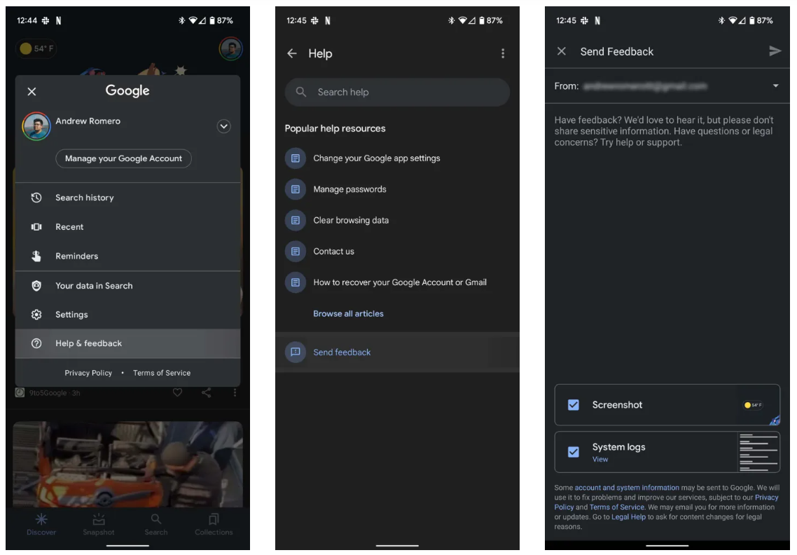 how-to-send-feedback-to-google