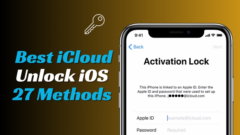 دليل فتح قفل iCloud لأجهزة iPhone المقفلة
