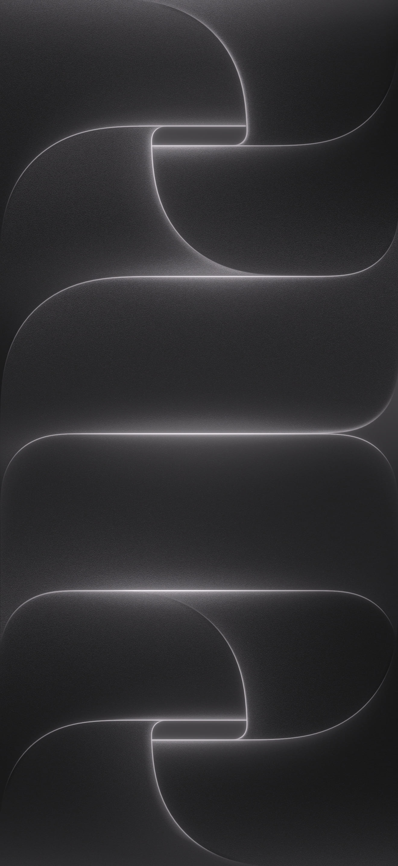 iPhone 18 Pro ブラックのロック画面用壁紙