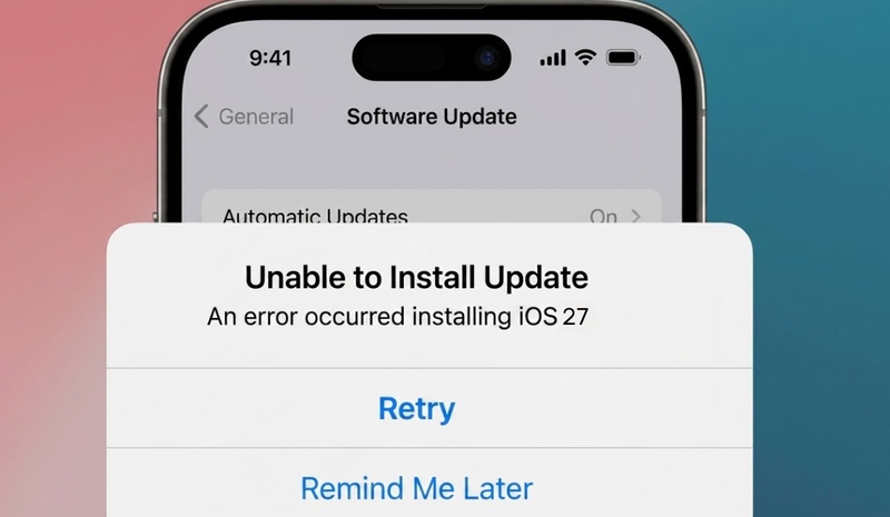 Iphone Cannot Check for Updates