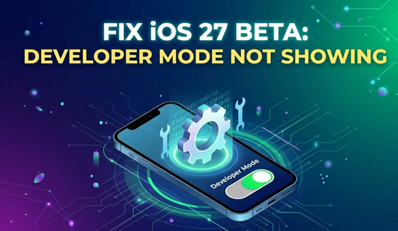 iPhone Entwicklermodus nicht verfügbar