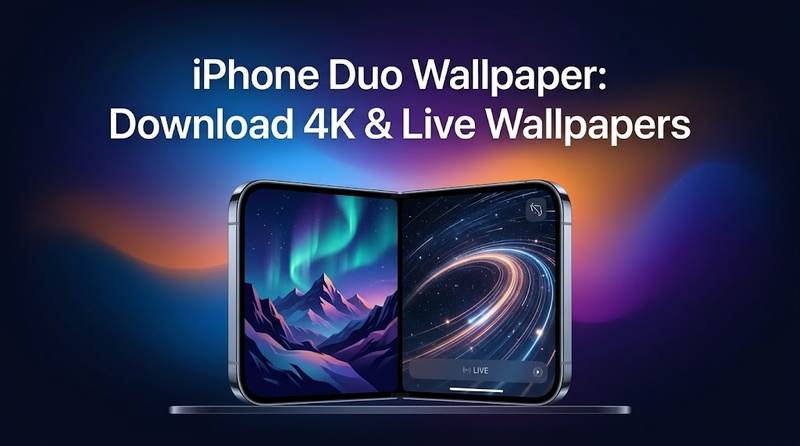 خلفيات iPhone Duo الحية متاحة للتنزيل