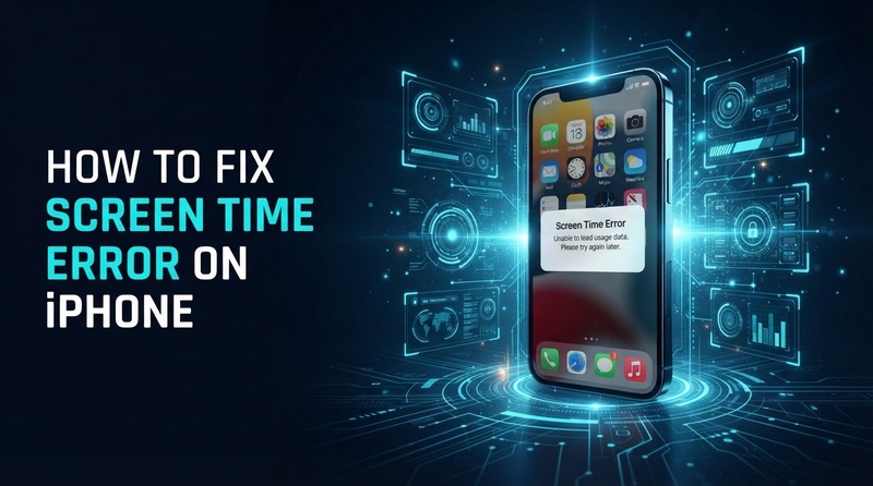 исправление ошибок «Экранного времени» на iPhone