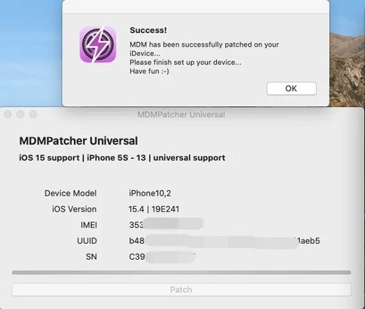 Keep Iphone Connected Until Success Message