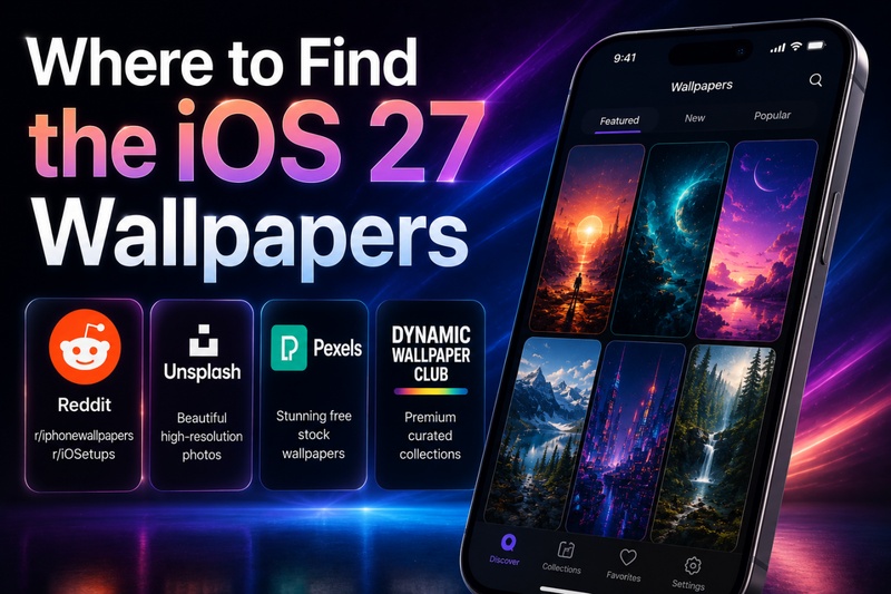 Locating Ios 27 Wallpapers