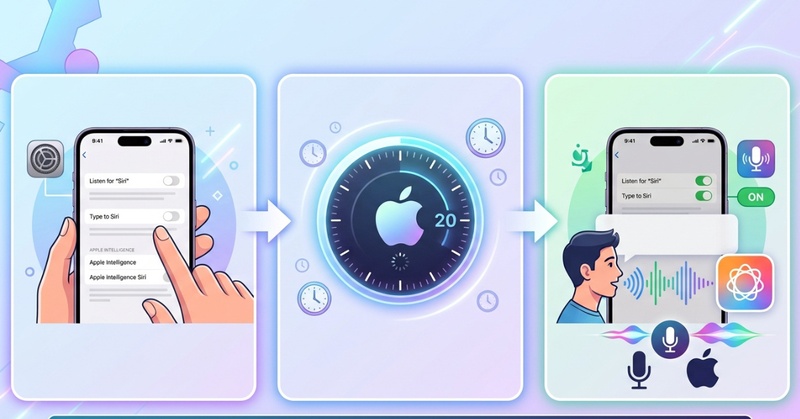 Re Enable Settings and Finish Voice Retraining