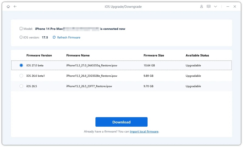 Reiboot Downloads Compatible Ipad Firmware Package