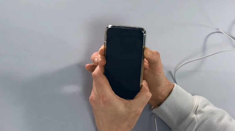 Release Side Button, Hold Volume Down Ten Seconds