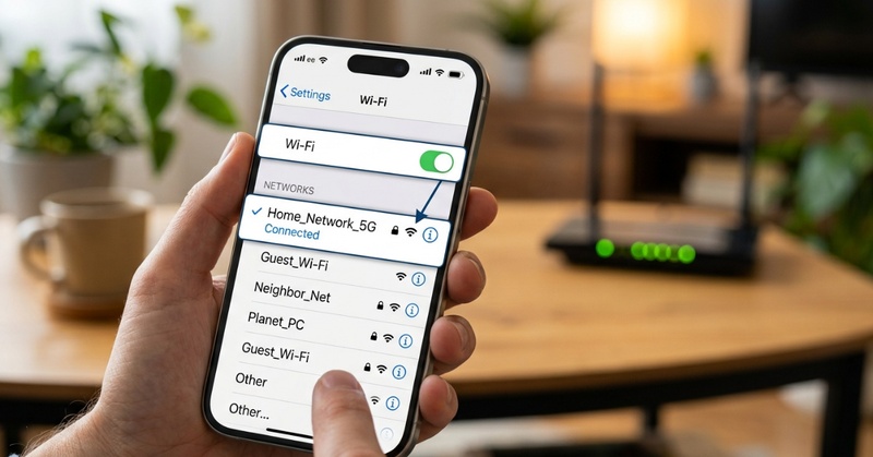 Wi-Fi veya hücresel veri bağlantısını kontrol etme