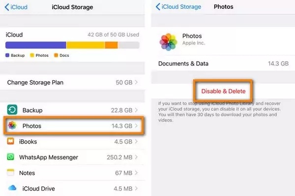 Check Icloud Storage Space and Remove Unnecessary Files