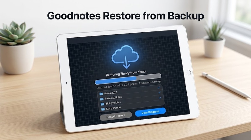 goodnotes restore from backup