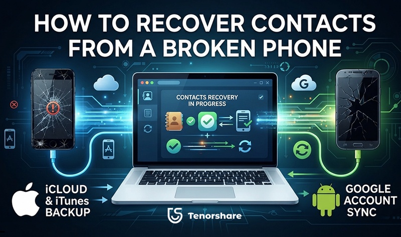 How to Recover Contacts from a Broken Phone