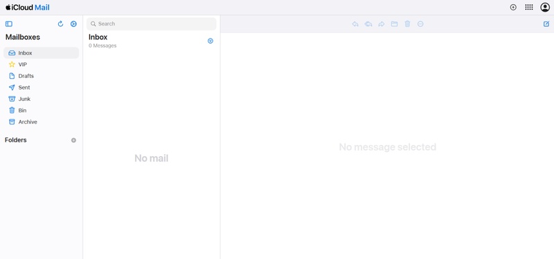 Icloud Mail Folders Check
