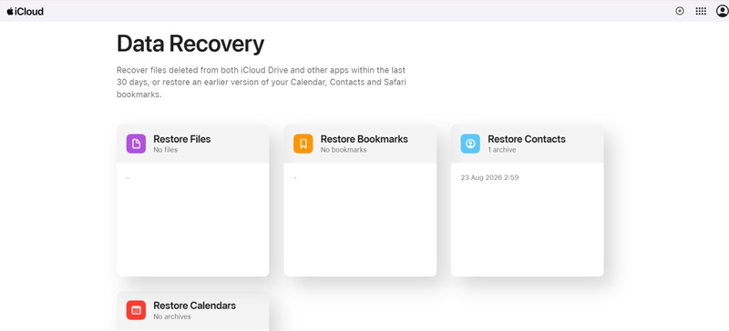 icloud safari bookmarks restore