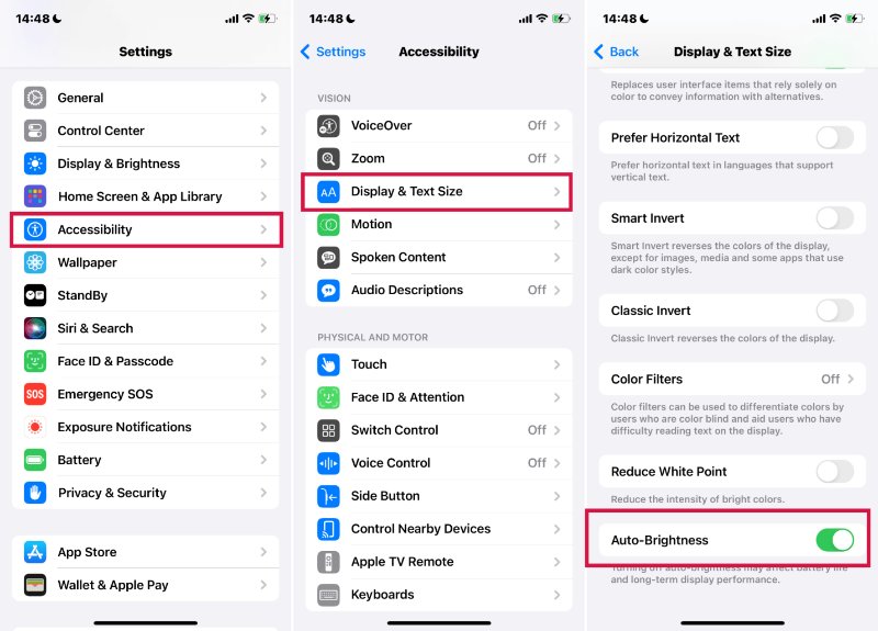 auto brightness