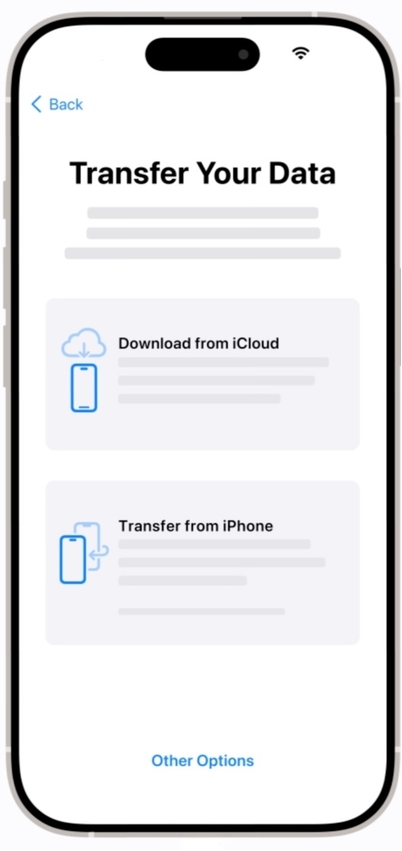 Transfer From iPhone