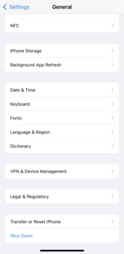 Reboot Your iPhone