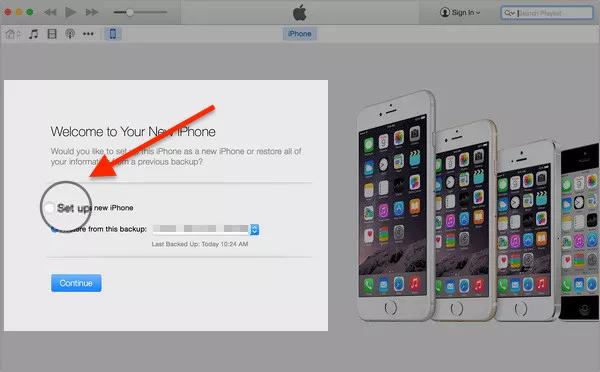 set up new iphone 17 on mac
