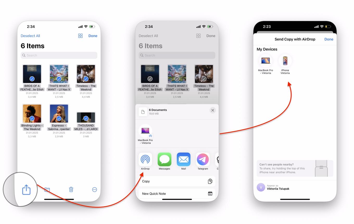 Transfer Data from One iPhone to iPhone 17 With AirDrop