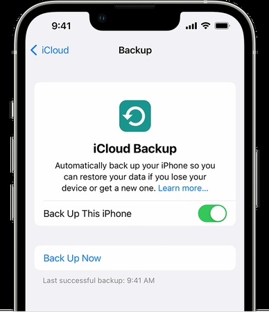 iCloud-Backup-Einstellungen auf dem iPhone öffnen