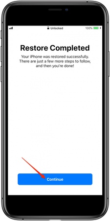 device connected to power and wi-fi