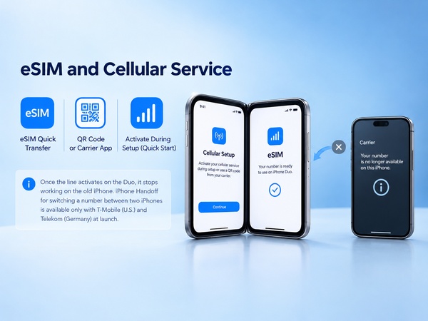 duo activation and limited iphone handoff