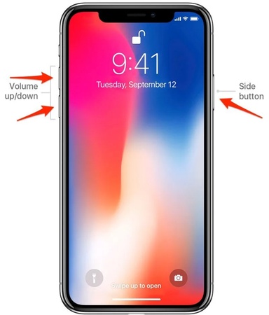 hold side button for stuck boot