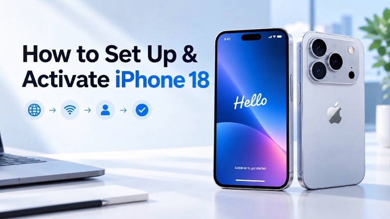 how to set up and activate iphone 18